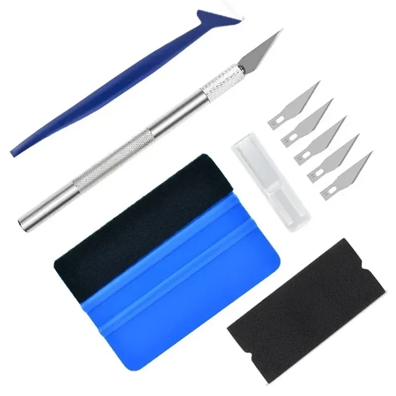 Window Insulation Film - 10pcs/set Car Wrapping Tools Kit Vinyl