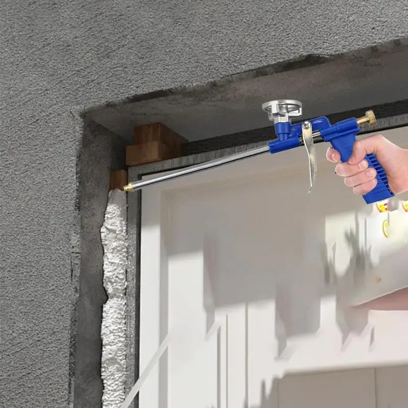 Caulking Gun Dispensing - Professional Metal Foam Caulking Gun Heavy