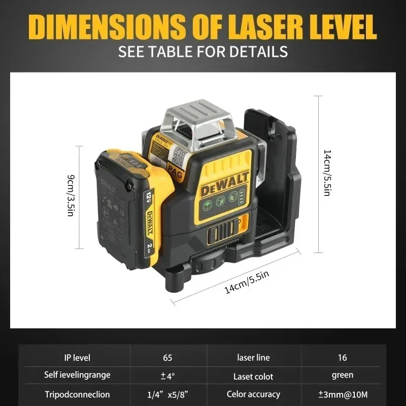 Dewalt DW089LG Laser Level Deg - Level Laser Line 评论和价格