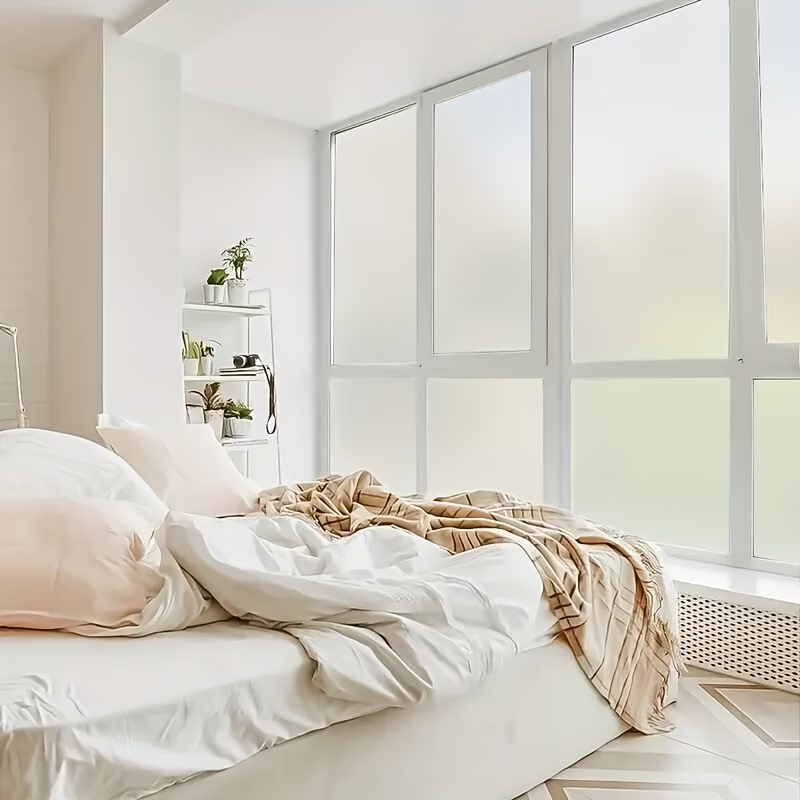Electrostatic Adsorption Frost - Window Insulation Film 评论和价格