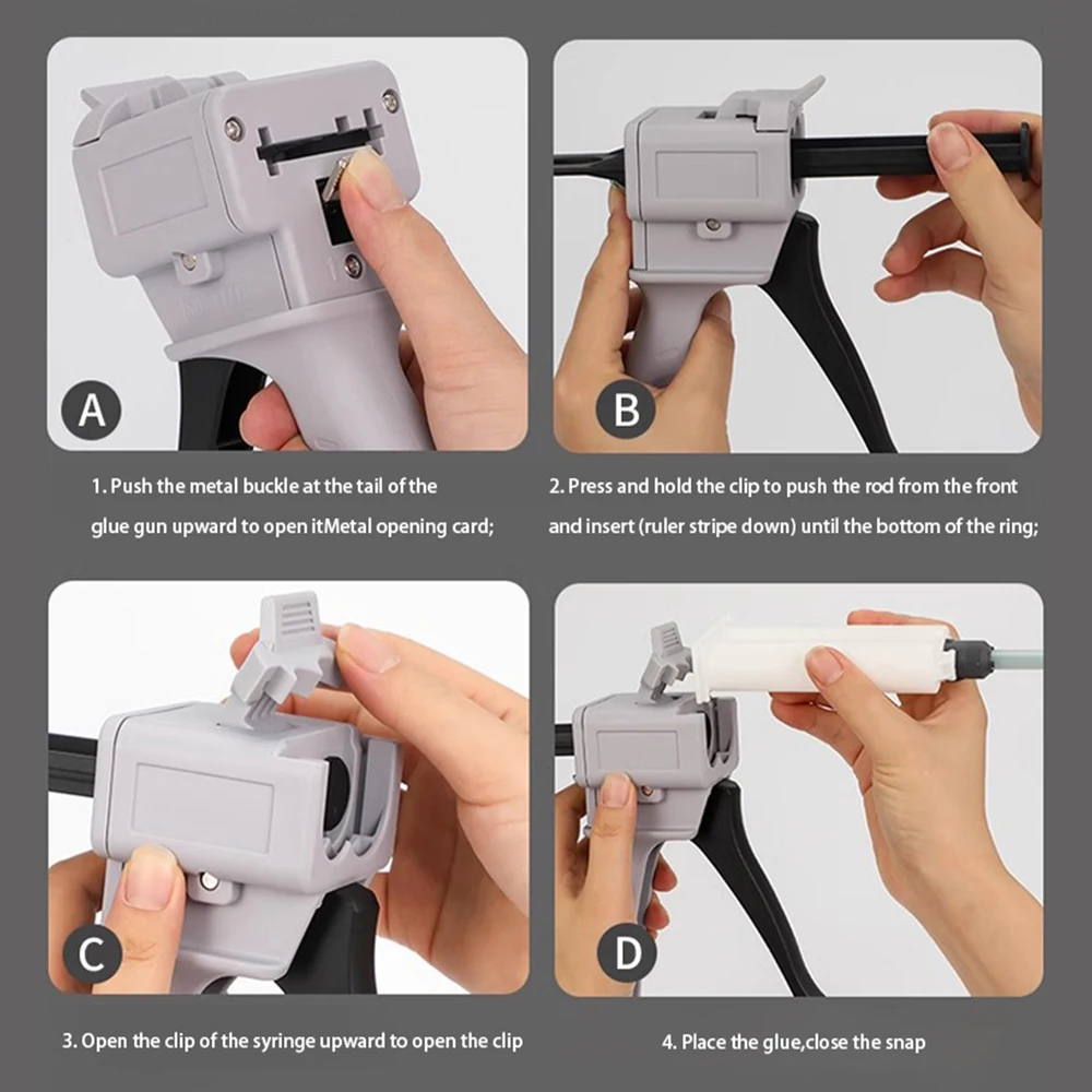 Manual 1:1 2:1 10:1 Glue Gun D - Caulking Gun Dispensing 评论和价格