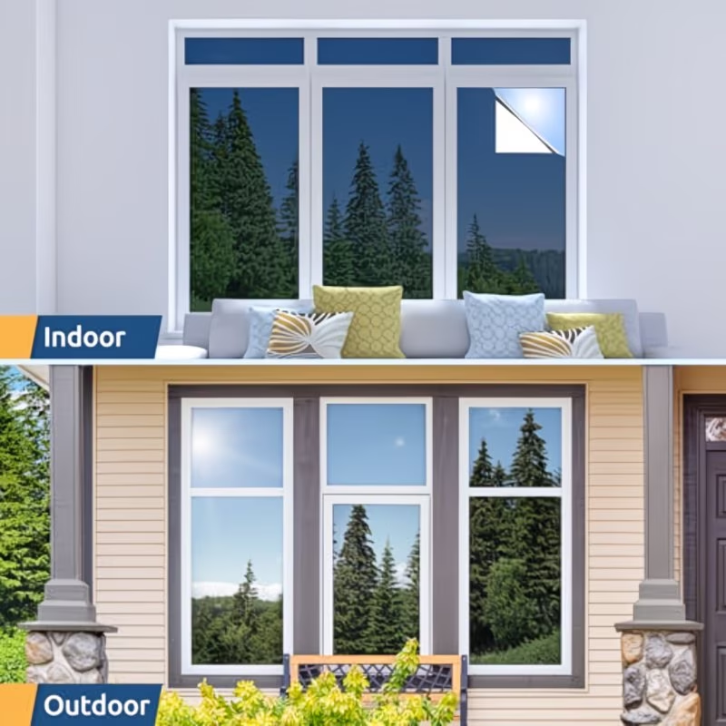 Reflective Mirror Film Sunshad - Window Insulation Film 评论和价格