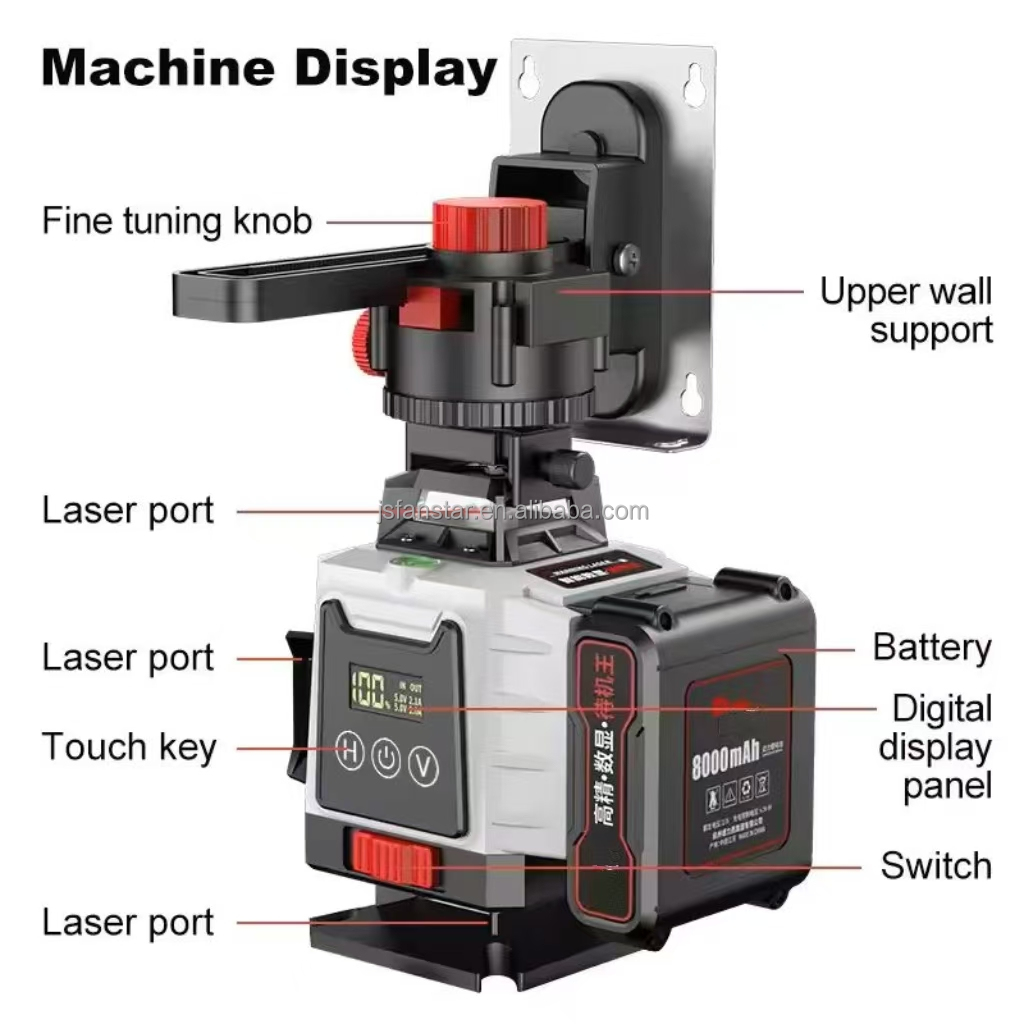 ATVNew Digital 16 Lines Green  - Level Laser Line 评论和价格
