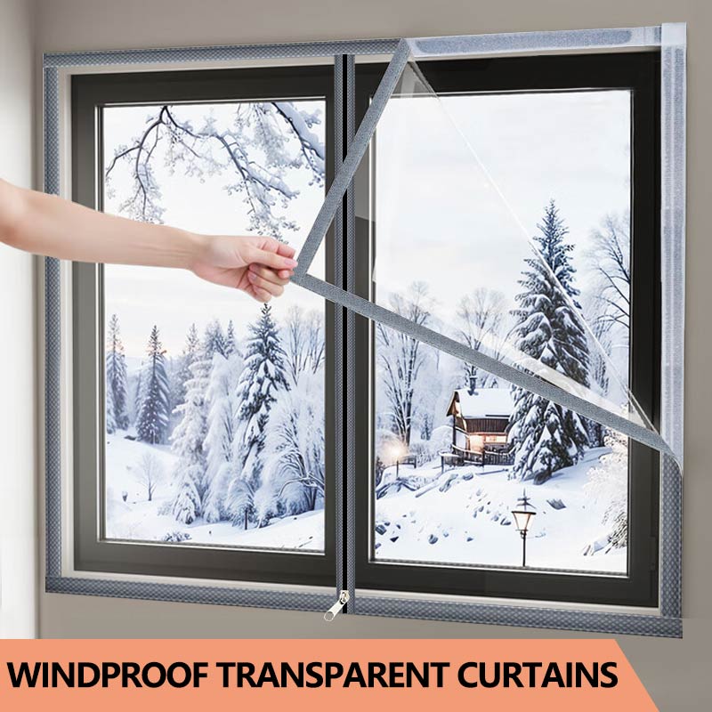 Transparent windproof sealing  - Window Insulation Film 评论和价格