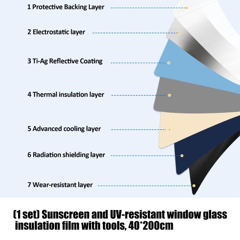 40X200cm Window Film For Tempe - Window Insulation Film 评论和价格