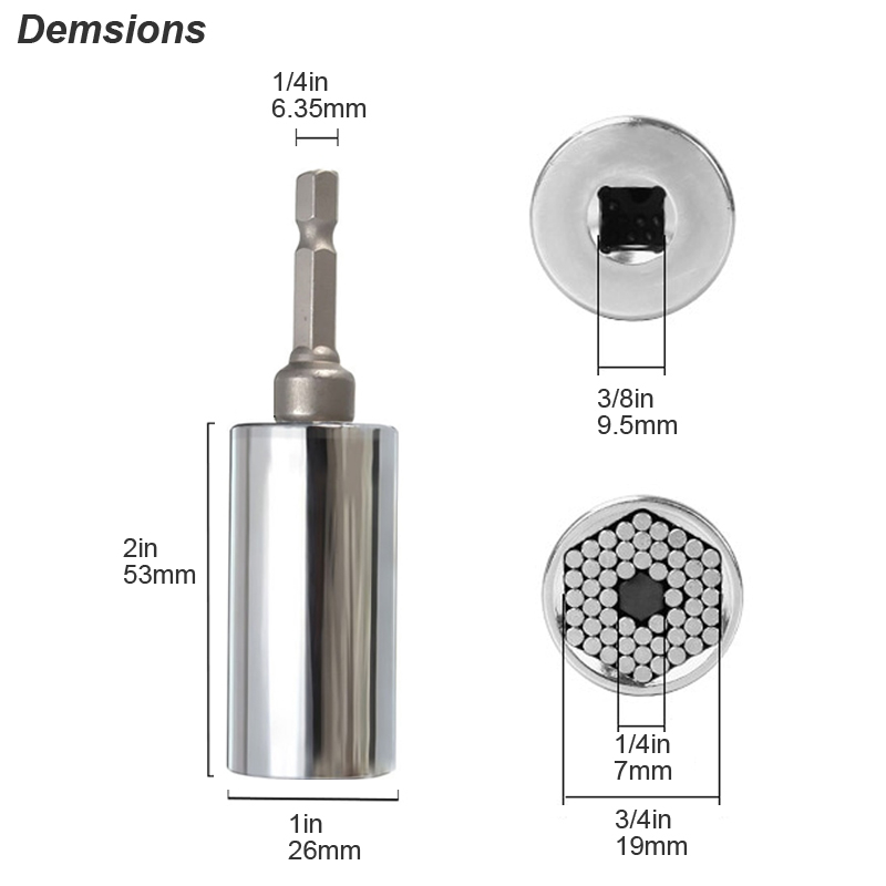 Universal Socket Wrench Head S - Home Improvement Tim Allen 评论和价格