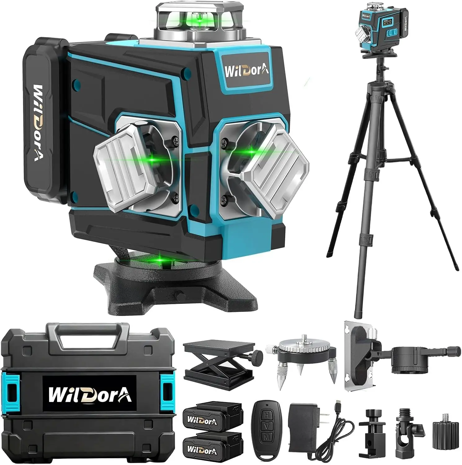 Laser Level with Tripod, 4x360 - Level Laser Line 评论和价格