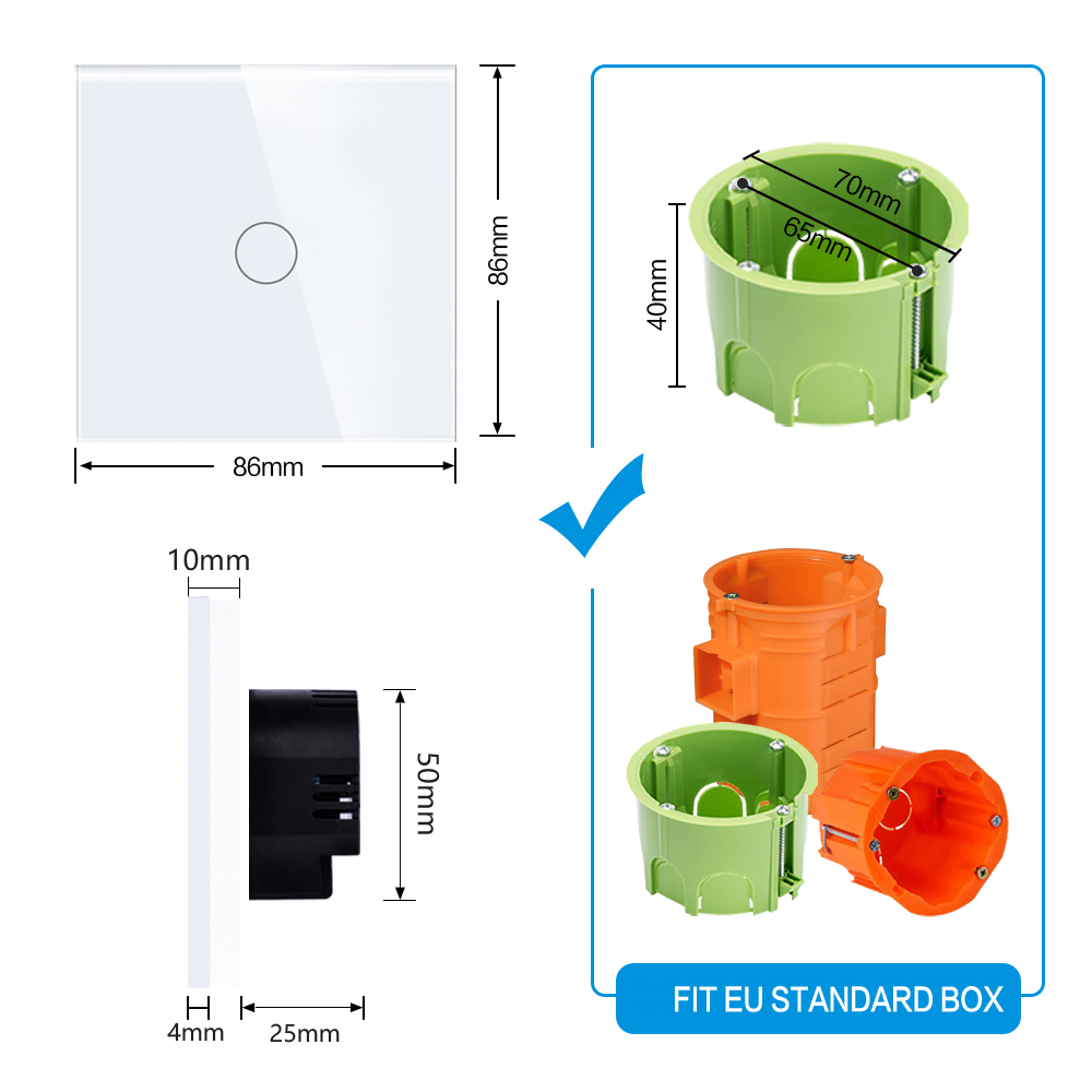 Tawoia Touch Doorbell Switch E - Home Improvement Expo 评论和价格