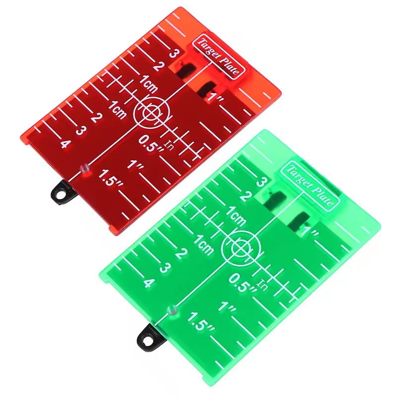 Red/green Target Plate Card Wi - Level Laser Line 评论和价格