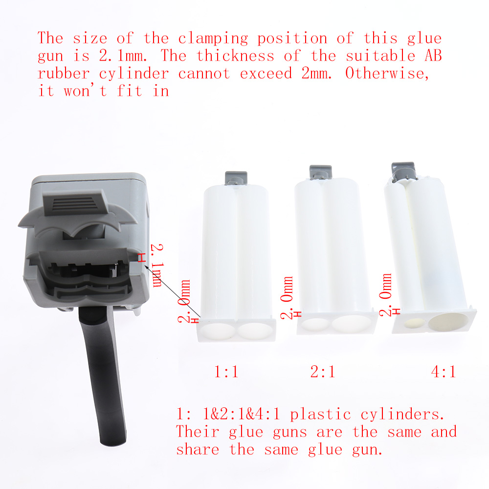 50ml Two Component AB Epoxy Se - Caulking Gun Dispensing 评论和价格