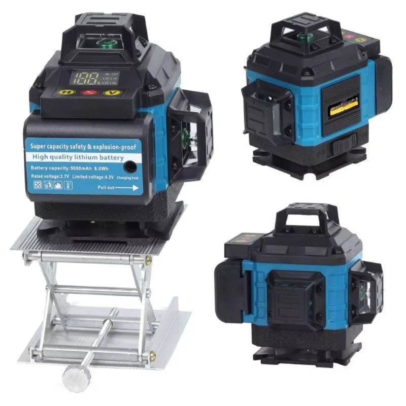 Digital 16 Line 4d Green Whole - Level Laser Line 评论和价格