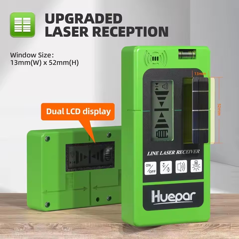 Huepar Laser Receiver LR-5RG f - Level Laser Line 评论和价格