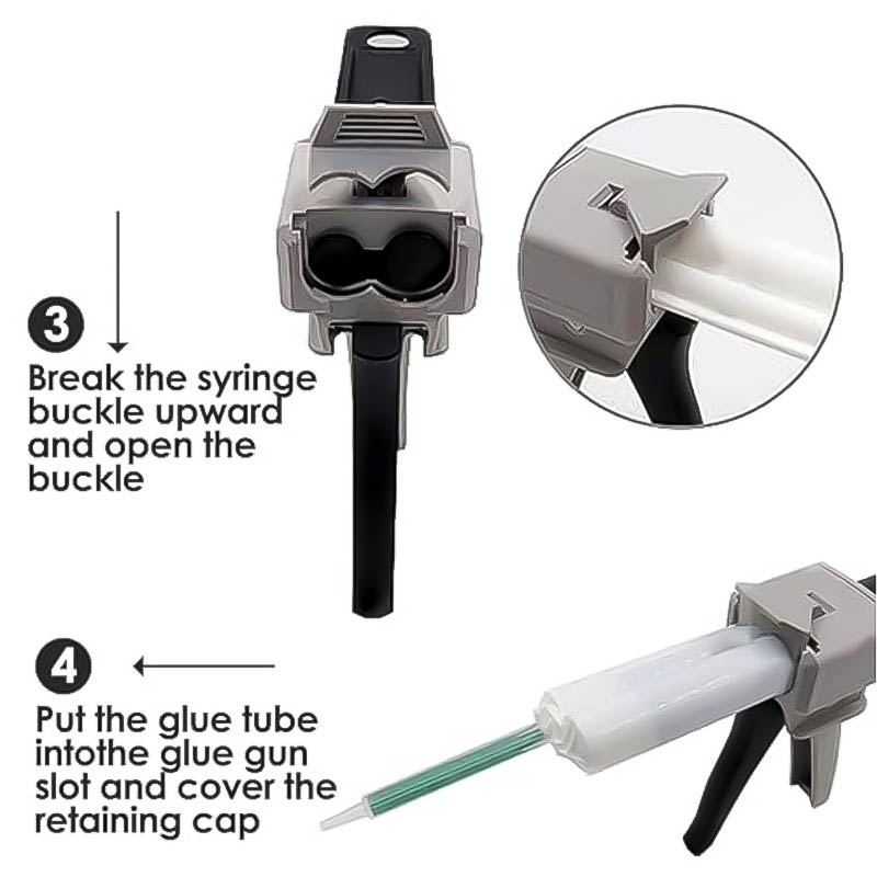 30ml 50ml Ratio 1:1 / 2:1 / 10 - Caulking Gun Dispensing 评论和价格